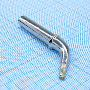 CT6CX7 soldering tip 3,2mm, Паяльное жало для паяльника W 101, 3.2мм наклонный клин 370°С
