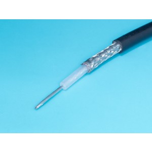 RG-58 C/U, Кабель коаксиальный RG-58 C/U, бухта 100м, черный