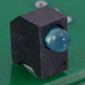 H-178C-2, Оборудование для монтажа светодиодов LED Holder 5mm LED 0.12" 2 Lead Blk