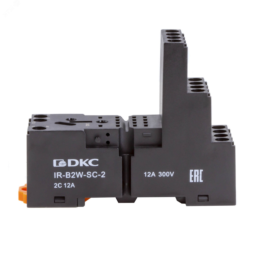 Изображение товара Колодка 3-х уровневая с винтовыми клеммами для реле IR-B2W-SC-2