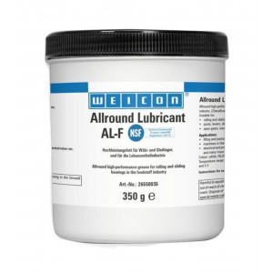 wcn26550035, 10017515 WEICON AL-F Высокоэффективная жировая смазка (350 г) для вращающихся и скользящих поверхностей, в пи