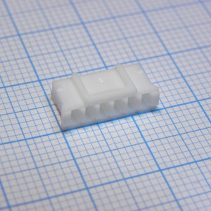 PHR-6, Корпус разъема, Серия PH, розетка, 6 вывод(-ов), 2 мм, Обжимные контакты серий BPH и SPH