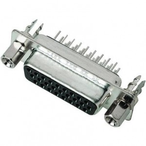 09562517513, Соединители с высокой плотностью контактов D-Sub D SUB HD FE STR 26P PL3 4-40 NUT