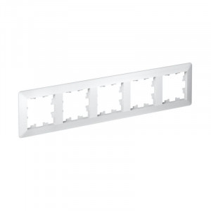 ATLASDESIGN AIR 5-постовая РАМКА, БЕЛЫЙ/дымчатый белый ATN220105