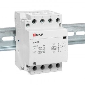 Контактор модульный КМ 50А 4NО (3 мод.) km-3-50-40