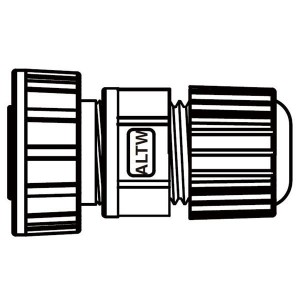 DC-03BFFB-LL7001, Стандартный цилиндрический соединитель ASSY LOCK 3P F CONN F PIN