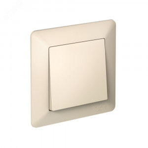 ATLASDESIGN AIR 1-постовая РАМКА, БЕЖЕВЫЙ/дымчатый белый ATN220201