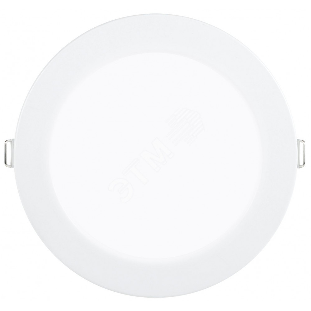 Изображение товара Встроенный LED светильник круглый 12Вт белый IP20 4000К IEK LDVO0-1613