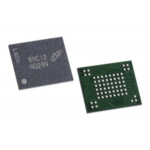 MT29F8G08ABBCAH4-IT:C TR, Флеш-память NAND SLC 8G 1GX8 FBGA