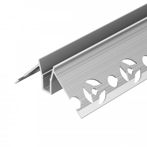 Профиль DECORE-S6-EXT-V-COMFORT-2000 ANOD внешний 043163, Алюминиевый анодированный угловой профиль для светодиодных лент и линеек, под строительную отделку. Фиксируется при помощи строительной смеси. Декоративная контурная подсветка внешних углов стен и конструкций. Габаритные размеры (L?W?H): 2000x52,4x24,5 мм