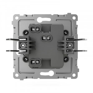 Выключатель 1-кл. СП Pixel 10А IP20 механизм перламутр. TKE-PX-V1-C04