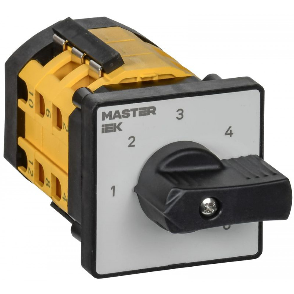 Изображение товара Переключатель кулачковый 10А IEK MI-CS10-010-085 стандартная рукоятка