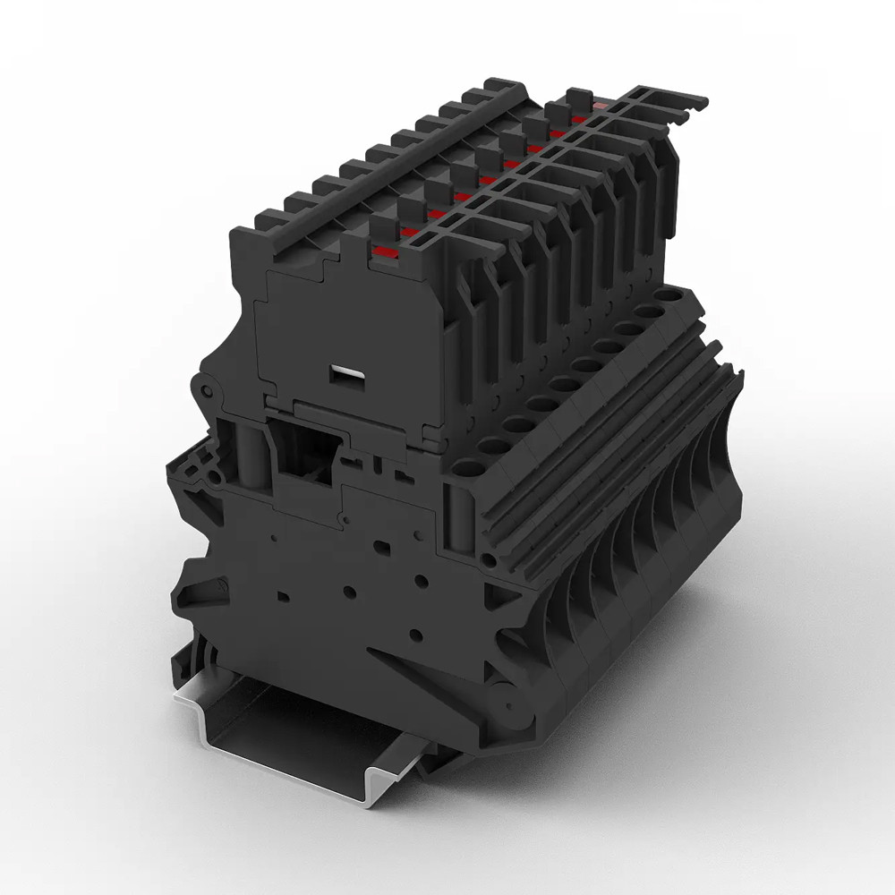 Изображение товара Предохранительная клемма UUK-4RD/LED24 для электросистем 24V 6,3A DIN35
