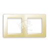 Изображение товара Рамка 2-м 5 сл. кость 1500620-031