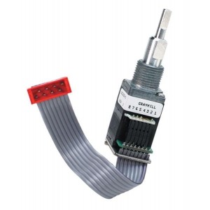 62C2222-01-120S, Кодеры Encoder, Concentric, 22.5&deg;or 16 positions (deck A), Concentric, 22.5&deg;or 16 positions (deck B), no pushbutton, 12.0in. cable, stripped