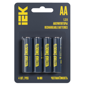Аккумулятор GREEN Ni-MH AA 2700мАч (4шт/блистер) AAK-NIMH-06-2700-L04