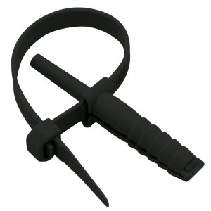 Хомут дюбельный черный (7х150) (50шт.) PROxima plc-nst-7.2x150b