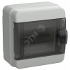 Корпус пластиковый КМПн-6 IP65 черн. прозр. дверь TEKFOR TF5-KP72-N-06-65-K03-K02