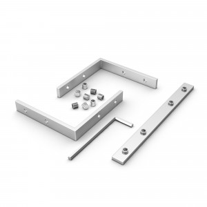 Соединитель профиля SL-LINIA32-FANTOM-T Set 030148, Коннектор для соединения 3-х отрезков профиля SL-LINIA32-FANTOM под углом 90°. Устанавливается в паз. Цена за 1 комплект.