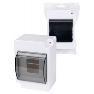 Бокс КМПн-2/4 для наруж. уст. с п/прозрачной крышкой, IP30 НАРОДНЫЙ SQ0907-0602