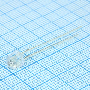 GNL-5053PGC-TL, Светодиод 5мм/зеленый/525нм/1800-2100мкд/прозрачный/60°