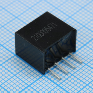 B0505M-2WR3, Преобразователь DC/DC на печатную плату 2 Вт, вход 4.5...5.5 В, выход 5 В/0.4 А