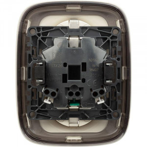 Розетка 2-м СП Valena Allure 16А IP20 250В 2х2P+E защ. шторки безвинт. клеммы с лицев. панель 753826