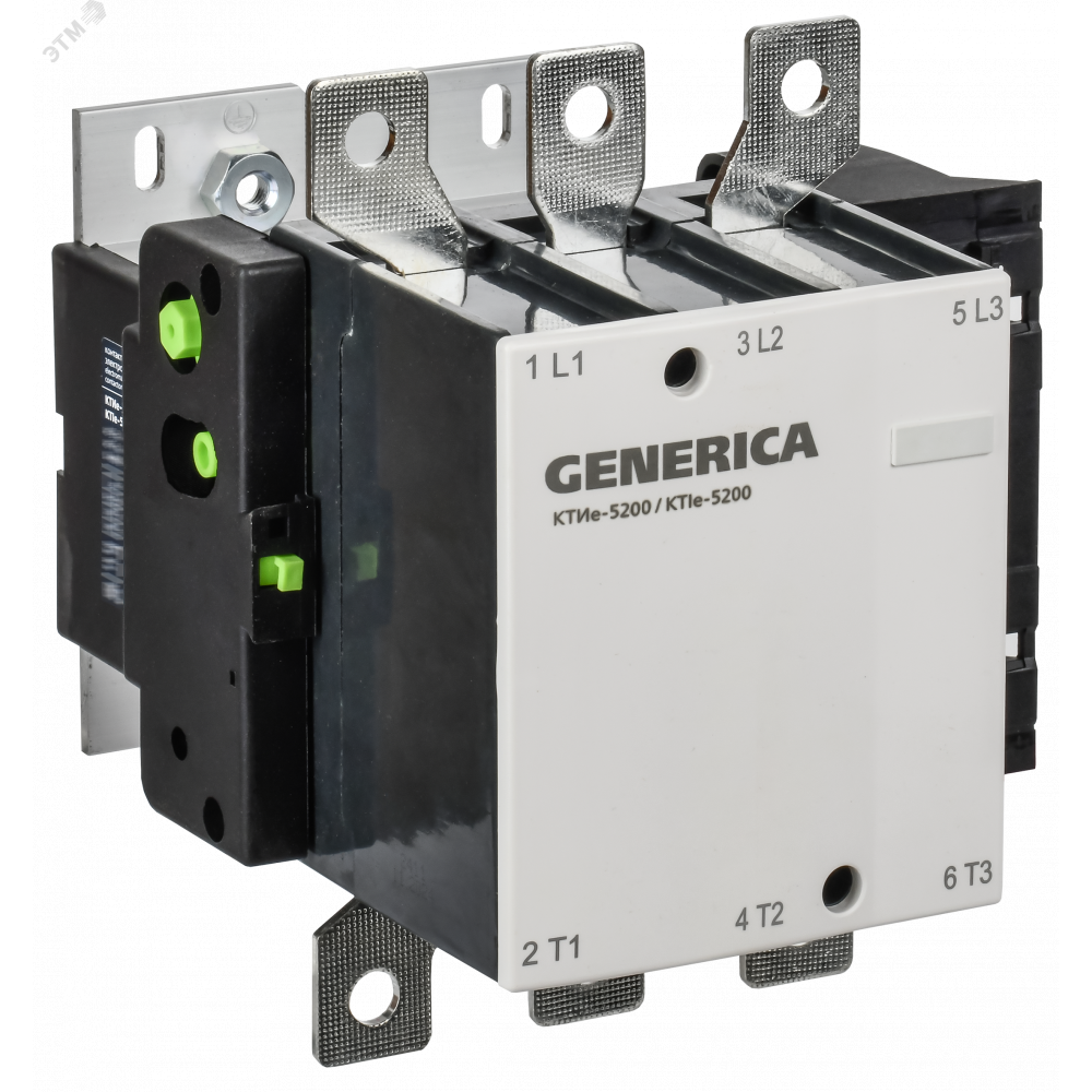 Изображение товара Контактор IEK KKTE50-200-230-10 200А 230В для автоматизации электросетей