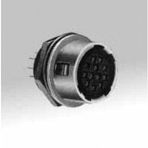 HR10G-10R-10SB(71), Цилиндрические защелкивающиеся разъемы 10P F STRT RECEP T/H PSH-PUL CON SHIELDED