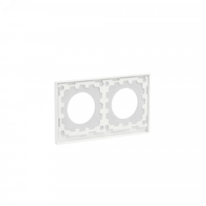 Рамка 2 поста IP44, KANT, белая магнолия 7000944