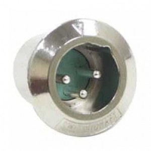 B7MBH, Разъемы XLR 7P M SLD XLR CONN BLACK FINISH, Ag PLT