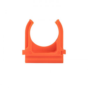 Крепеж-клипса d20 мм (10 шт) оранжевая Plast derj-z-20o