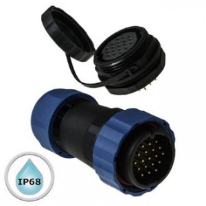 SZC28 19P-M-FB, Разъём герметичный SZC28 19P-M-FB, 19 контактов