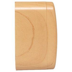 Розетка TV 1-местная ОП Минск 75Ом 5-862МГц светлое дерево EKF