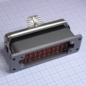 РП14А-30Г3 розетка, Соединитель  низкочастотный, прямоугольный, внутреннего монтажа