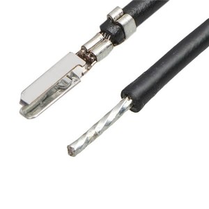 215711-1104, Кабели специального назначения CLIK-Mate1.5 Lead Sn M-S 300MM 28AWG BK