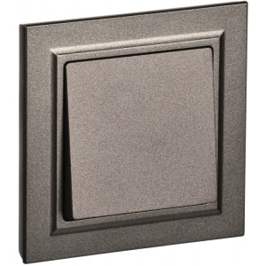 BRITE Выключ. 1-кл. 10А в сб. ВСР10-1-0-БрТБ бр. BR-V10-0-10-K45-F