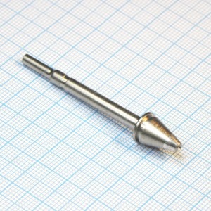 Наконечник д/отсоса 722EN0823 (к X-Tool), Высокотеплопроводный , внутр. диаметр отв. 0.8мм, внешний 2.3мм.