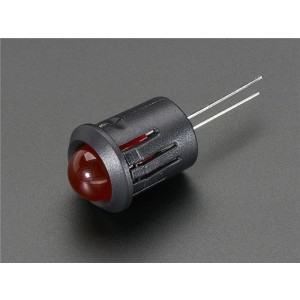 2171, Принадлежности Adafruit  10mm Plastic Bevel LED Holder - Pack of 5