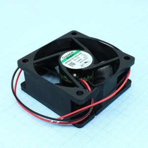 MF60251V2-1000U-A99, Вентилятор 12В 60х60х25мм V 3800об/мин 32,7m3/h 22дБ