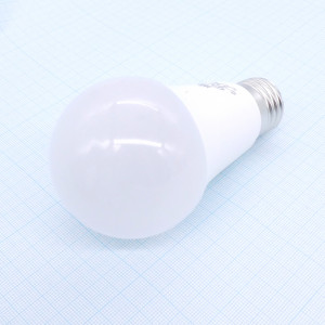 Лампа LED ВС ЛОН 12W А60 тепл., E27, 2700K,A60,115*60 матов,1100Lm, пласт/алюм, IC-драйвер