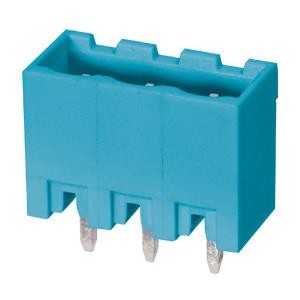 TBP01R2-508-04BE, Съемные клеммные колодки Terminal block, pluggable, 5.08, receptical, 4 pole, blue