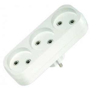 Разветвитель 3-м без заземл. 10032