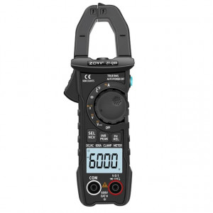 ZT-QS9, Токоизмерительные клещи, True RMS, 600В, 600А, 60МОм, NCV, емкость, частота, температура, постоянный ток 600А