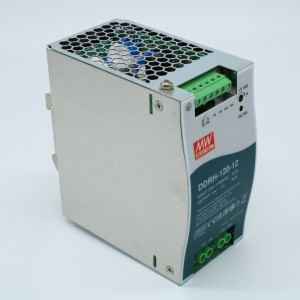 DDRH-120-12, DC-DC, 100.8Вт, вход 250…1500 В DC, выход 12В/8.4А, рег.выход 12…15В, изоляция 4000В DC, в кожухе на DIN-рейку, 63х125.2х115мм, -40...+85°С