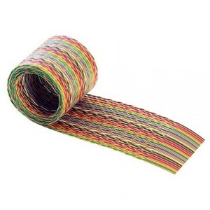 09180207006, Плоские кабели 28 AWG FLAT CABLE TWISTED PAIR 100FT