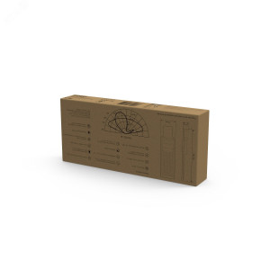 Светильник Уличный LED Avenue IP65 355*155*57 50W 5000lm 4000K 190-250V КСС 