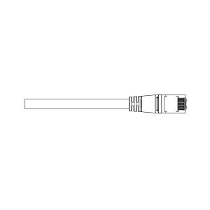 18191-0614, Кабели Ethernet / Сетевые кабели PCORD CAT5E U/UT P LS0H BLUE 2.0M