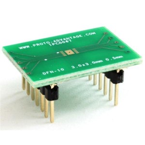IPC0067, Панели и адаптеры DFN-10 to DIP-14 SMT Adapter