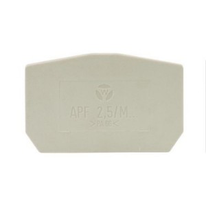 Крышка боковая APF 2,5/M... BL, Крышка боковая, для клемм WKF 2,5/M..., цвет: синий